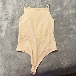 Abercrombie high boat neck bodysuit